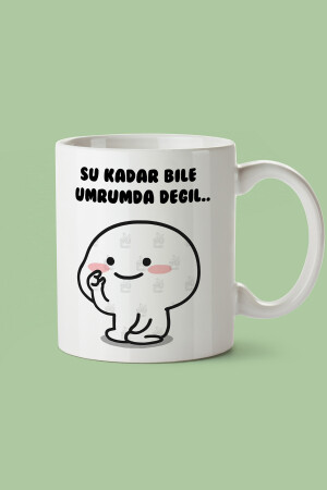 Geschenk zum Lehrertag mit Aufdruck „I Don't Even Care That Much“ – Tasse mit Aufschrift „givebutik-tasarım-2“. - 6