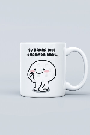 Geschenk zum Lehrertag mit Aufdruck „I Don't Even Care That Much“ – Tasse mit Aufschrift „givebutik-tasarım-2“. - 7