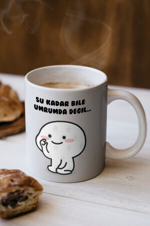 Geschenk zum Lehrertag mit Aufdruck „I Don't Even Care That Much“ – Tasse mit Aufschrift „givebutik-tasarım-2“. - 8