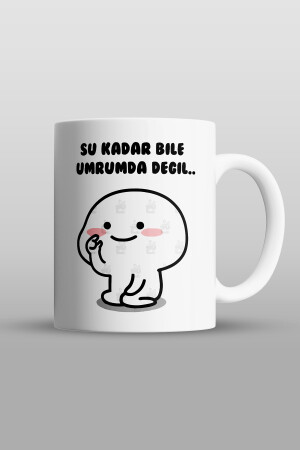 Geschenk zum Lehrertag mit Aufdruck „I Don't Even Care That Much“ – Tasse mit Aufschrift „givebutik-tasarım-2“. - 9