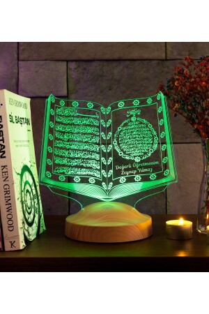 Geschenk zum Lehrertag – Religiöses Geschenk für Lehrer – My Dear Teacher Koran-LED-Lampe - 3