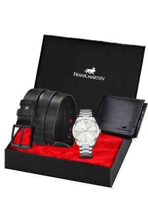 Geschenkset für Herrenuhr mit Geldbörse und Gürtel 20-004 FRNKTN20213 - 3