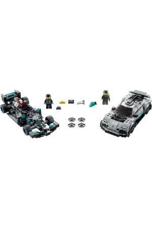 Geschwindigkeitsmeister Mercedes-AMG F1 W12 E Performance und Mercedes-AMG Project One 76909 (564 Teile) MP37715 - 2
