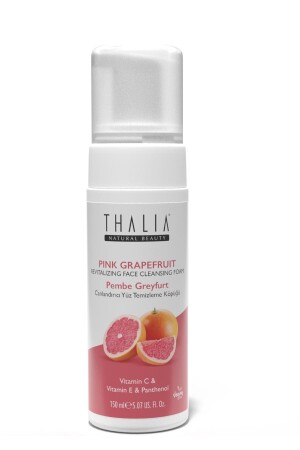 Gesichtsreinigungsschaum mit rosa Grapefruitextrakt, der zur Revitalisierung und Reinigung beiträgt, 150 ml - 3