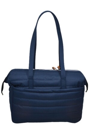 Gesteppte, exklusive Mama-Baby-Tasche, Marineblau, Mutter-Baby-Pflege- und Damentasche - 7