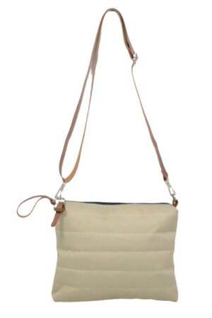 Gesteppte Mama-Baby-Tasche, exklusives Design, 2er-Set, Beige, Mutter-Baby-Pflege- und Damentasche - 4