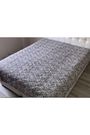 Gesteppter Mehrzweckbezug für King-Size-Betten (Piqué) – 200 x 230 cm und sowohl Piqué als auch Tagesdecke - 2