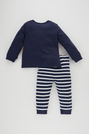 Gestreiftes Langarm-Pyjama-Set für Babys (Jungen) A9005A523AU - 6