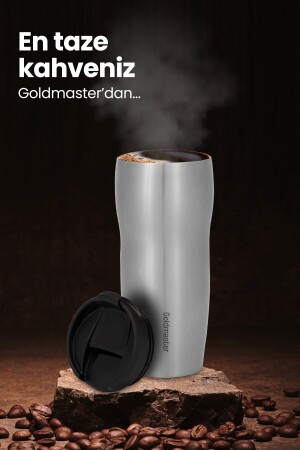 Gezgin Filterkaffeemaschine mit herausnehmbarem Filter, auslaufsichere Thermoskanne aus Stahl, GM7365 - 3