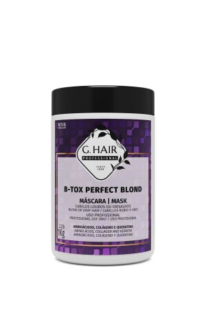 G.hair Perfect Blond Soğuk Botox Silver Etkili Saç Maskesi - 2