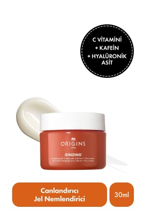 C Vitamini & Niasinamid Içeren Ginzing™ Canlandırıcı Jel Nemlendirici 30ml TYC00546386077 - 2