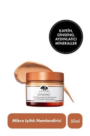 Kafein Içeren Ginzing™ Glow-boosting Mikro Işıltılı Nemlendirici 50 ml 97512 - 1