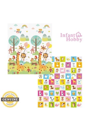 Giraffe, faltbare Schaumstoff-Spielmatte, 180 x 200 x 1–5 cm (extra groß) - 8