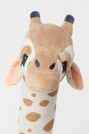 Giraffe Giraffe Dekokissen Schlaf- und Spielgefährte Plüschtiere 1 Meter 100 cm x 34 cm Beige Giraffe - 5