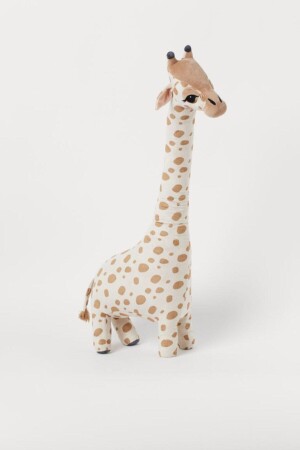 Giraffe Giraffe Dekokissen Schlaf- und Spielgefährte Plüschtiere 1 Meter 100 cm x 34 cm Beige Giraffe - 6