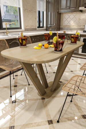 (مـنـز جيسيكـا) طاولة تناول الطعام (بين) - Givayo Mobilya