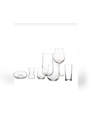 Glas Allegra Wasserglas-Set Set 42-teilig Mitgift-Präsentationsset pb420015-29ortaköy - 1