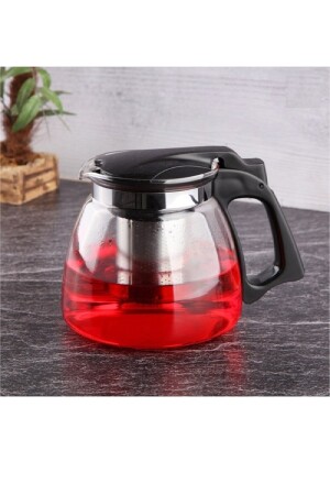 Glas-Teekanne mit Sieb – Teamaker Einzel-Teekanne auf Teekanne – 900 ml dop13615090igo - 3