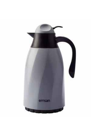 Glas-Thermoskanne 1. 3 Liter Grau - 5