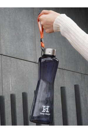 Glas-Wasserflasche, umweltfreundliche, gesundheitsfreundliche Bpa-freie Wasserflasche mit Griff, Sport-Wasserflasche mit Premium-Überzug - 4