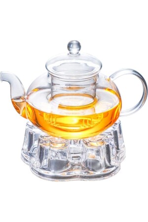 Glasheizständer Teekanne Heizgerät Glasheizer JT-0054 - 3
