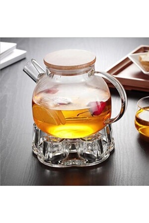 Glasheizständer Teekanne Heizgerät Glasheizer JT-0054 - 5