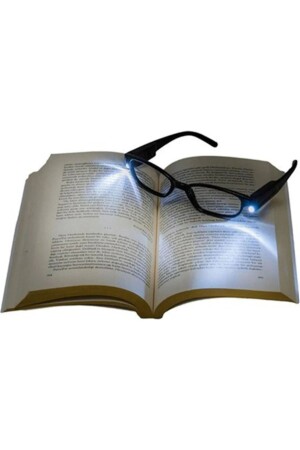 Glaslose Buchlesebrille (mit 2 LED-Leuchten), 1 Stück - 3