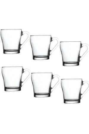 Glass4you Aria Glas mit Griff 205 cc 6 Stück 55793 SUPERIOR. 0307 - 3