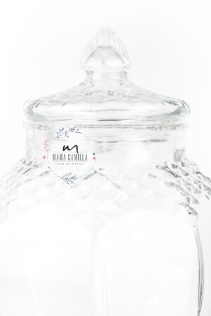 Glasspender mit Wasserhahn, Demijohn, Crystal Drop Mutterschafts-Sorbet-Spender, 8 l, SB-2780 - 7