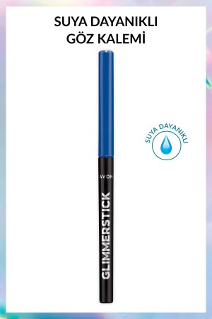 Glimmersticks Lift Retractable Eye Pencil Azure Blue - 2