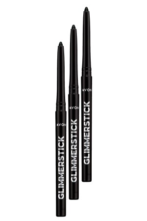 Glimmersticks Lift Retractable Eye Pencil Blackest Black Triple Set GOZ0505BB-3 - 1