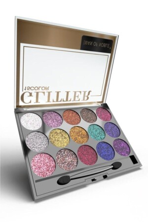 Glitter 15-teilige Glitzer-Lidschatten-Palette 01 - 2