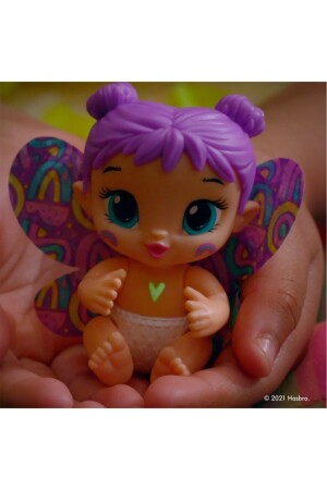 GloPixies Little Fairy Baby Pflaume Regenbogen HAS-F2596 - 10