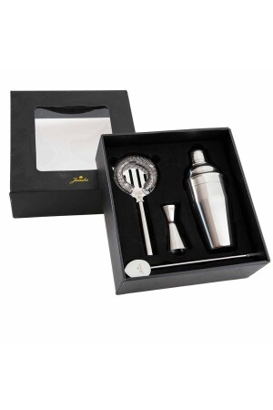 Glory 4'lü Çelik Shaker Set 500.01.21.0747 - Jumbo