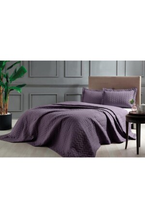 Glory Plum Einzel-Tagesdecken-Set, 180 x 250 cm - 2