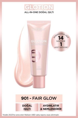 Glotion All-In-One Doğal Işıltı 901 - Fair Glow - 2