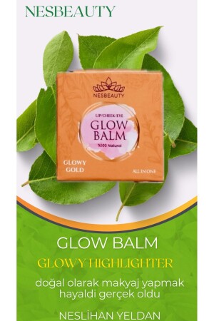 Glow balm Glowy - Altın Highlighter - 1