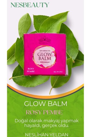 Glow Balm Pembe-Rosy - 1