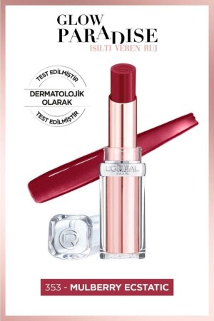 Glow Paradise Balm-in-lipstick - Işıltı Veren Ruj 353 Mulberry Ecstatic - 2