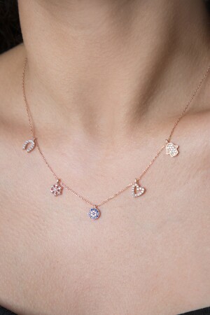 Glücks-Halskette für Damen aus 925er-Sterlingsilber, PP2257, PP2257 - 2