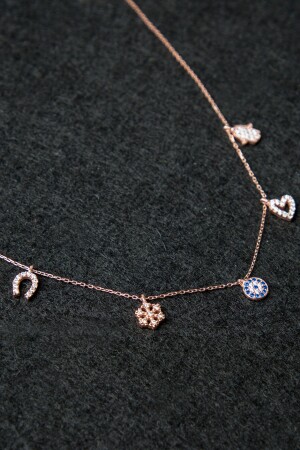 Glücks-Halskette für Damen aus 925er-Sterlingsilber, PP2257, PP2257 - 4