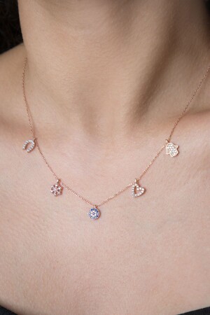 Glücks-Halskette für Damen aus 925er-Sterlingsilber, PP2257, PP2257 - 1