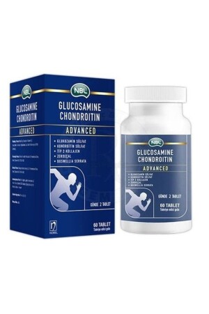 Glucosamin Chondroitin Advanced 60 Tabletten 8699540025738 - 1