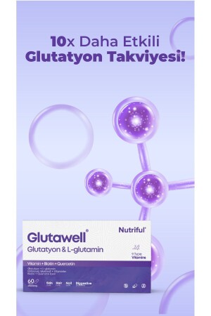 GlutaWell Glutatyon ve L-Glutamin İçeren 60 Tablet - 6