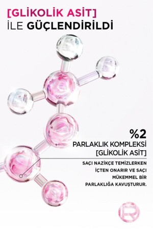 Glycolic Gloss Mükemmel Parlaklık için Bakım Yapan Şampuan 200ml - 3