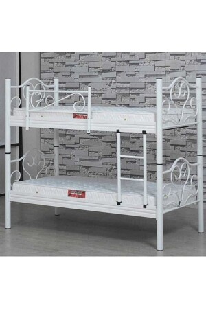 مقعد من المعادن الأبيض GNT00008 - Gün Metal