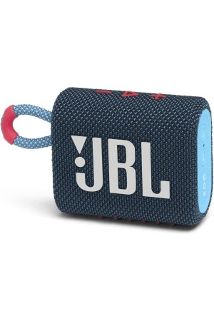 Go 3 Mavi Pembe Taşınabilir Su Geçirmez Bluetooth Hoparlör JB.JBLGO3BLU - 1