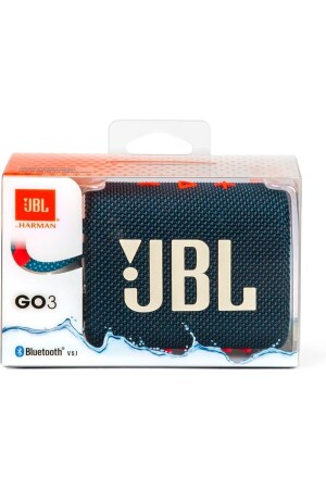 Go 3 Mavi Pembe Taşınabilir Su Geçirmez Bluetooth Hoparlör JB.JBLGO3BLU - 11