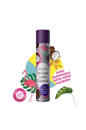 Go Nuts With Coconut Volume Dry Shampoo, das Frische und Fülle verleiht und für ein lebendiges Aussehen sorgt, 200 ml - 1