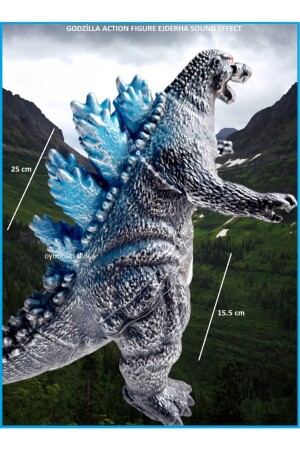 Godzilla 25 cm weiche Dinosaurier-Actionfigur mit Sound-Dinosaurier GODZİLLA25CM - 5